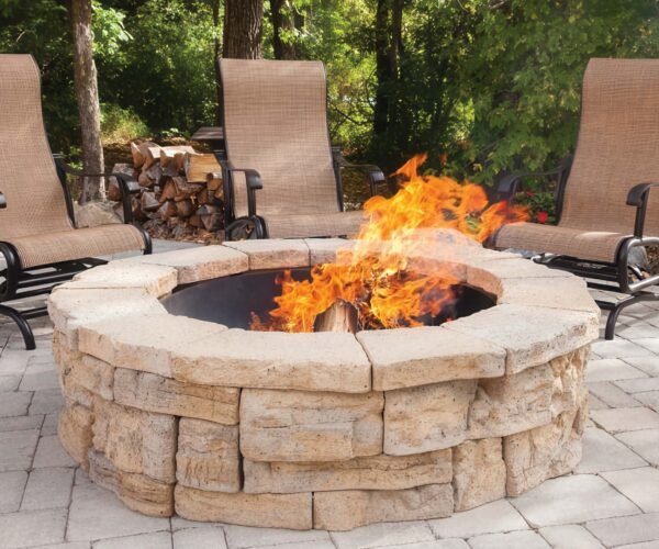 Belvedere Fire Pit Kit (includes liner)